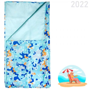 МС: Салфетка "Семейная" 85х175 камуфл.голубая фото в интернет-магазине Смарт.ру