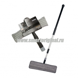 Premium-набор №4: Швабра бытовая, 1 насадка влажная + платформа для мытья окон фото в интернет-магазине Смарт.ру